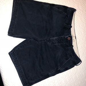 Flat front shorts